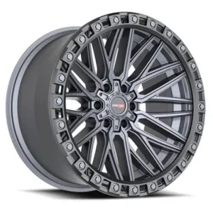 Vortek Offroad – VRT-608 APOLLO – Grey – 17″x9″ 0mm – All weather Wheels – 608179570MTB